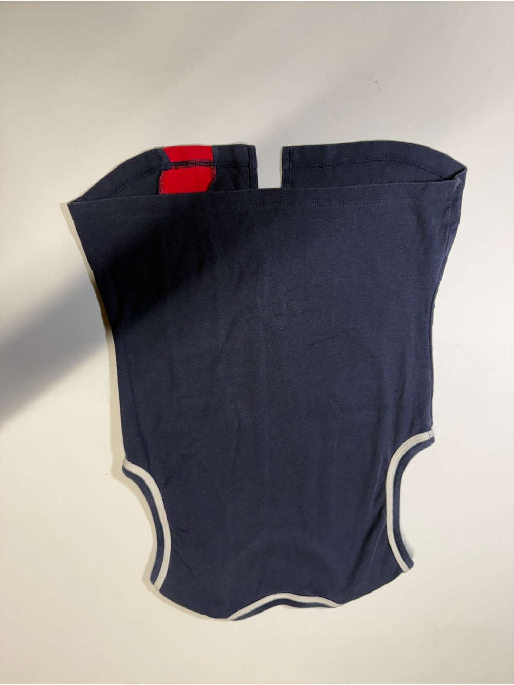 Tommy Hilfiger Navy Blue & Red Stripe Woman’s One-Piece - Picture 5 of 5